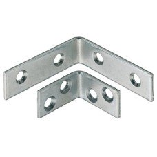 Chair Bracket With 4 Screw Holes Steel Dim. A x B x C  25 x 25 x 15 mm with 4 fixing holes screw size 3.0 mm stainless steel