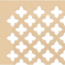Decorative Vent Panel 1830 x 610 mm 3 mm Thick Wood MDF