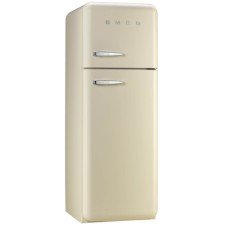 Fridge-Freezer Freestanding Total Capacity 298 Litres Smeg 50’s Style FAB30RCR5UK - Cream right hand hinge