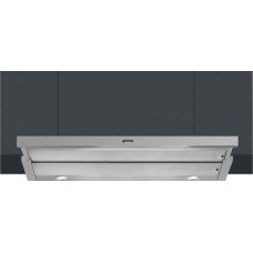 Telescopic Hood with Finger Friendly Front 900 mm Smeg KSET900XE - Stainless steel