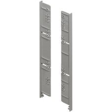 Cover Cap for 186 mm Drawer Sides Height 197 mm Nova Pro Scala To create Nova Pro Scala internal drawers Silver