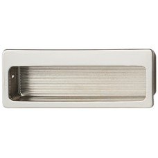 Inset Handle Brass Width 75-99 mm Polished nickel plated width 99 mm height 38 mm