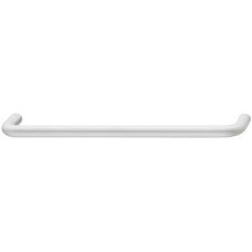 D Pull Handle Steel Ø 10 mm Fixing Centres 96-160 mm Matt chrome fixing centres 128 mm