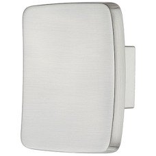 Knob Zinc Alloy 57 x 57 mm Flynn Stainless steel effect