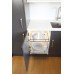 Pull Out Basket Set Full Extension For cabinet width 500 mm basket width 464 mm chrome/white