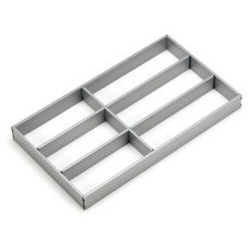 Drawer Insert Width 276 mm for Nova Pro Scala Grass Tavinea Sorto For cabinet width 400 mm and above silver