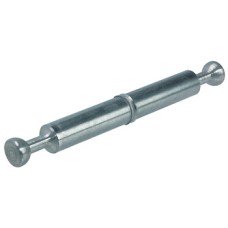 Double-Ended Bolt for Ø 7 mm with Centre Ridge Minifix Drilling distance B: 34 mm bright
