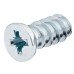 Varianta Screw Cylindrical Head Fully Threaded for Ø 5 mm Hole Length 13.5 mm PZ2 nickel plated