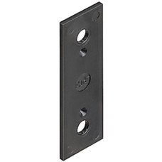 Spacer Plate Black Polycarbonate Keku system Mounting with varianta screws
