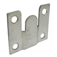 Flush Mount Fitting Steel for Cabinet Hangers Plate thickness 2.0 mm