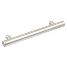 Bar Handle Stainless Steel Fixing Centres 128-775 mm Brushed fixing centres 284 mm