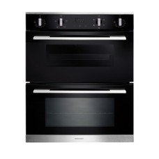Double Oven Electric Multifunctional Easy Clean Enamel 600 mm Rangemaster RMB7245BL/SS - Stainless steel finish