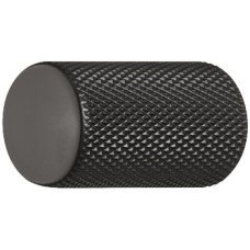 Knob Aluminium Ø 17 mm Graf Matt black