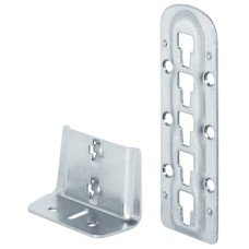 Bed Fitting Tie Bar Support Adjustable Steel Height: 140 mm blue galvanized