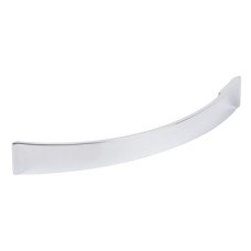 Bow Handle Zinc Alloy Fixing Centres 128 mm Odessa Polished chrome