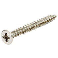 Hospa Screw Chipboard Countersunk Head with PZ Cross Slot Fully Threaded Steel Countersunk head Galvanized length: 45 mm thread Ø 4 mm big-pack