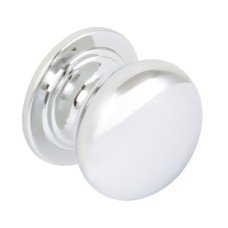 Knob Brass Ø 32-38 mm Grosvenor Polished chrome Ø 32 mm