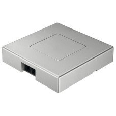 Sensor Switch Modular Surface Mounted Loox Touchless soft on/off switching Plastic silver coloured