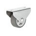 Single Wheel Castor without Brake Ø 15-45 mm Plate Fixing Screw-on plate Wheel Ø 25 mm load capacity 20 kg fixed castor