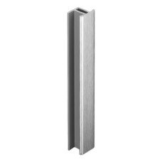 Plinth Connector 150 mm High for 13 mm Thick Plinth Panels Aluminium finish - New number for 713.28-0018