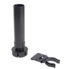 Plinth Feet Set with Plinth Clip for Plinth Height 150 mm Plastic 150 mm height - Black - (New number for 637.65-0015)