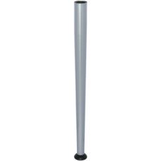 Conical Leg Height 710 mm Ø 60 mm Tubular Steel With height adjustable screw giving +15 mm adjustment Polished chrome plated