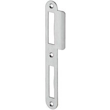 Strike Plate Length 170 mm Stainless Steel DIN right hand satin