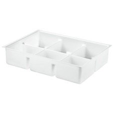 Drawer Insert Deep Height 85 mm Variant-D 2.5 mm material thickness With 6 compartments