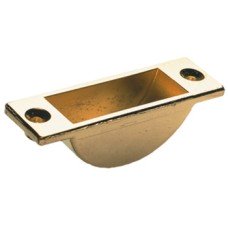 Easy Clean Socket for Max. Ø 13 mm Shoot Size Zinc Diecast Polished brass