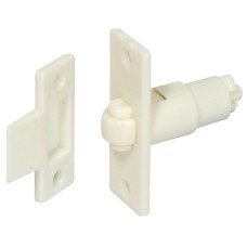 Roller Catch Mortice Size 48 mm for Full Size Doors White