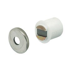 Magnetic Catch Mortice Type for glue fixing Brown