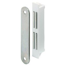 Magnetic Catch Pull 8.0 kg for Mounting into Metal or Plastic White catch