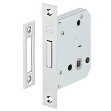 Toilet Cubicle Lock Mortice Stainless Steel Startec Backset 55 mm case size 84 mm satin