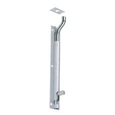 Barrel Bolt Straight or Cranked Face Fixing Width 23 mm Aluminium Satin anodised Cranked length x width: 152 x 23 mm