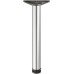 Table Leg Ø 60/80 mm Tubular Steel Steel Ø 80 mm height 710 mm polished chrome