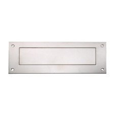Interior Flap 330 x 110 mm Stainless Steel Face fixing Polished