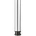 Table Leg Ø 60/80 mm Tubular Steel Steel Ø 60 mm height 438 mm polished chrome
