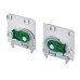 Front Fixing Clips for Narrow Drawers for Dynapro Drawer Runers Steel Zinc plated