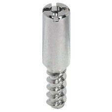Locking Bolt for Espagnolette Locks with Wooden Screw Thread Eccentric polished nickel plated