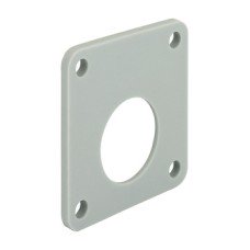 Spacer Plate for Rim Lock Length 40 mm light grey