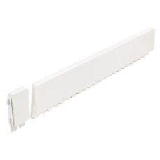 Storage System for Under Sink Drawers Joining Clip and Profile Set Ninka Banio Light grey finish