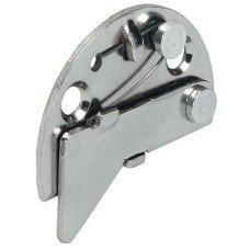Drawer Catch Nickel Plated Steel Left hand
