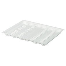 Drawer Insert Shallow Variant-D 2.5 mm material thickness For instruments
