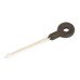 Security Bolt Mortice Door Backset 32 mm Brass or Stainless Steel Key turn operated Satin stainless steel