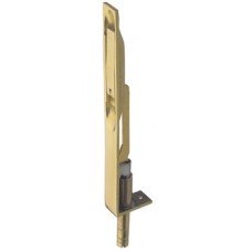 Flush Bolt Lever Action Extended Throw Width 19 mm Brass Length x width: 203 x 19 mm polished