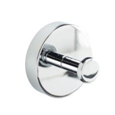 Robe Hook Height 53 mm x Width 53 mm x Depth 37 mm Romsey Chrome plated finish