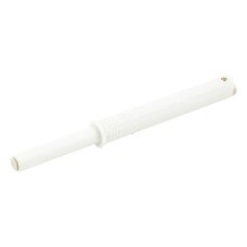 Push Door Catch Concealed or Surface Mounted Long Version with Buffer K Push Tech White