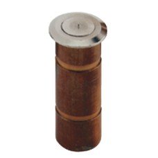 Dust Excluding Socket to Suit Shoot Bolts Ø 9 to Ø 15 mm Brass Cast in pattern Ø A: 11 mm Ø B: 15 mm nickel plated