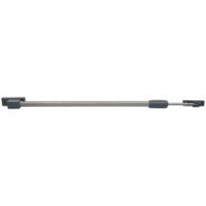 Friction Stay Telescopic Overhead Surface Mounted Steel Length 525-845 mm to suit door width 700-910 mm silver grey