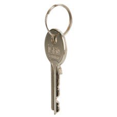 Master Key for Master Keyed Cylinders Brass Nickel plated